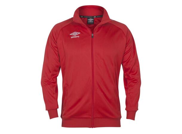 UMBRO Street track jkt jr Rød 116 Kul fritidsjakke i teknisk polyester 
